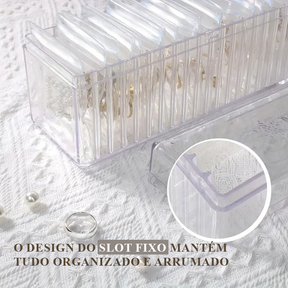 Caixa Organizadora de Jóias- 20 peças