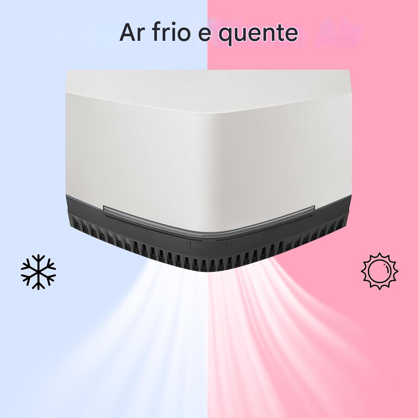 Secador de mãos elétrico para banheiros - REVSQUARED