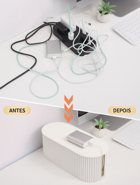 Organizador de Fios com Tampa