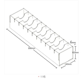 Organizador de Cintos Acrílico Premium