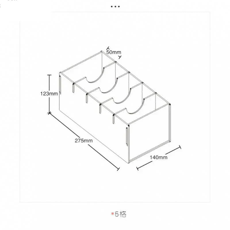 Organizador de Cintos Acrílico Premium