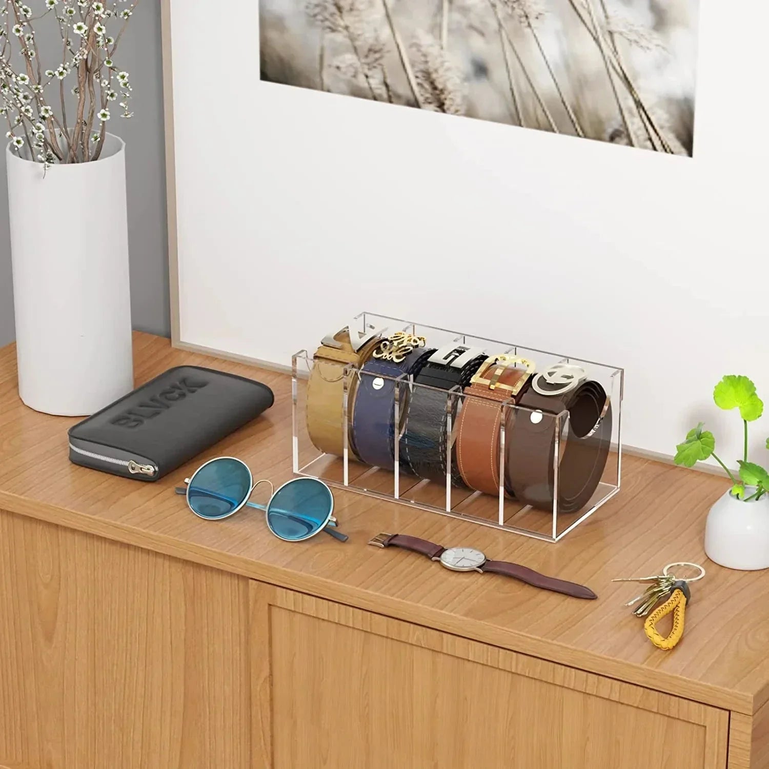 Organizador de Cintos Acrílico