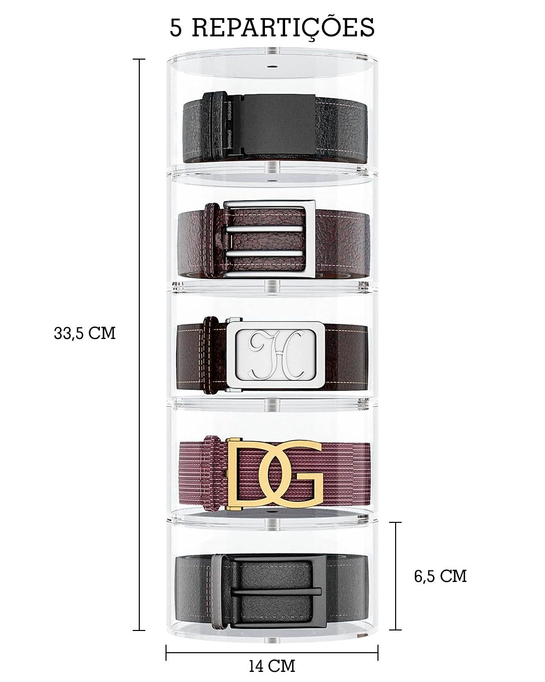 Organizador de Cintos Premium