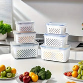 Pote Hermético Organizador de Geladeira – Conserva Frutas e Verduras